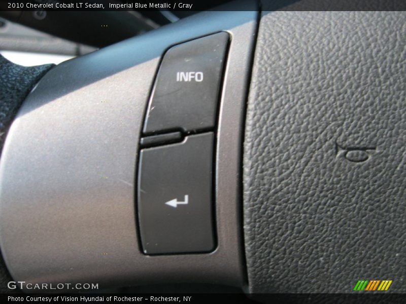 Imperial Blue Metallic / Gray 2010 Chevrolet Cobalt LT Sedan