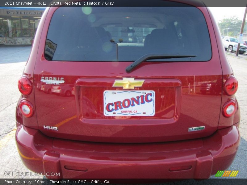 Crystal Red Metallic Tintcoat / Gray 2011 Chevrolet HHR LS