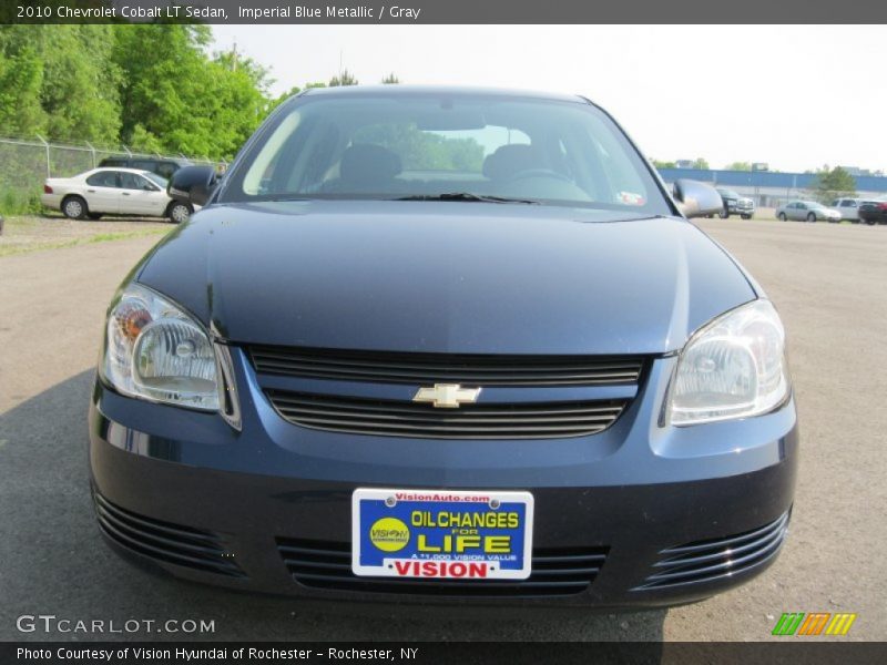 Imperial Blue Metallic / Gray 2010 Chevrolet Cobalt LT Sedan