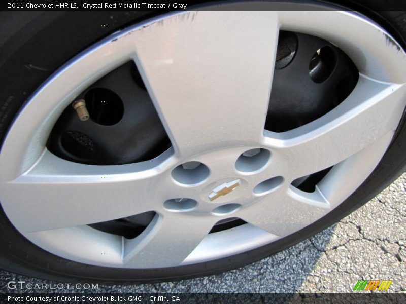 Crystal Red Metallic Tintcoat / Gray 2011 Chevrolet HHR LS