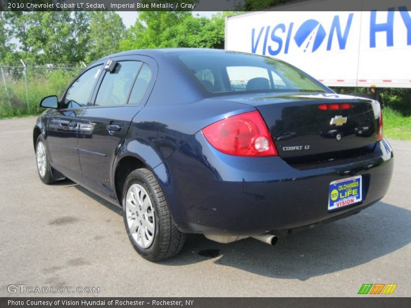 Imperial Blue Metallic / Gray 2010 Chevrolet Cobalt LT Sedan