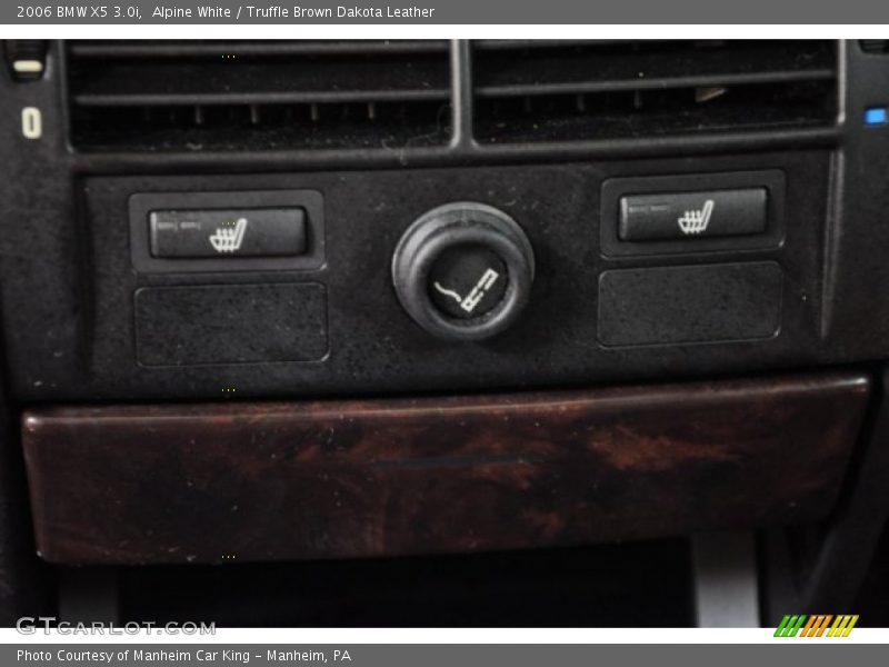 Alpine White / Truffle Brown Dakota Leather 2006 BMW X5 3.0i