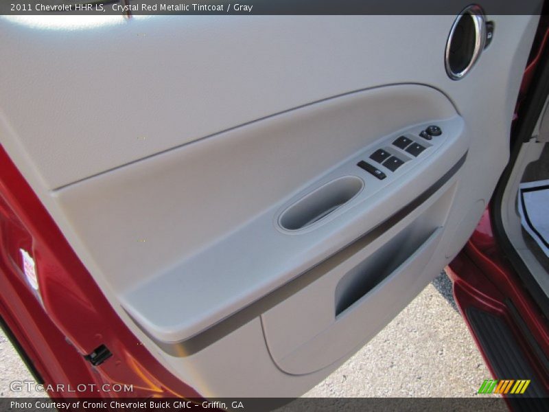 Crystal Red Metallic Tintcoat / Gray 2011 Chevrolet HHR LS