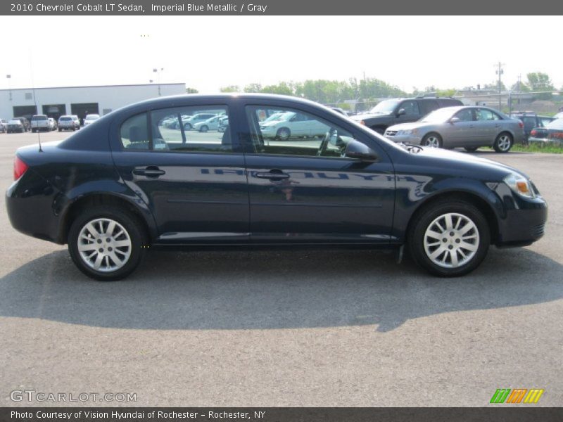 Imperial Blue Metallic / Gray 2010 Chevrolet Cobalt LT Sedan