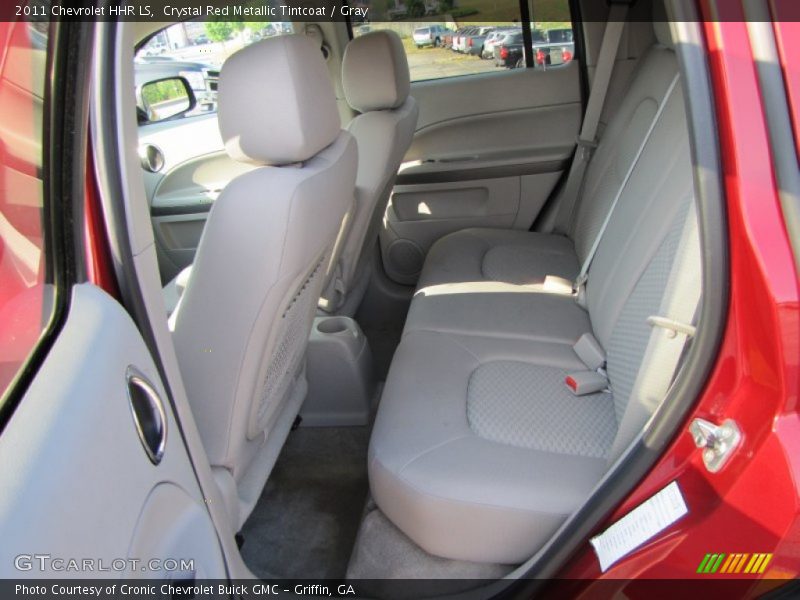 Crystal Red Metallic Tintcoat / Gray 2011 Chevrolet HHR LS