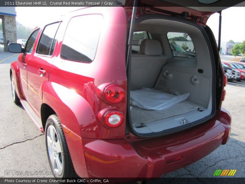 Crystal Red Metallic Tintcoat / Gray 2011 Chevrolet HHR LS