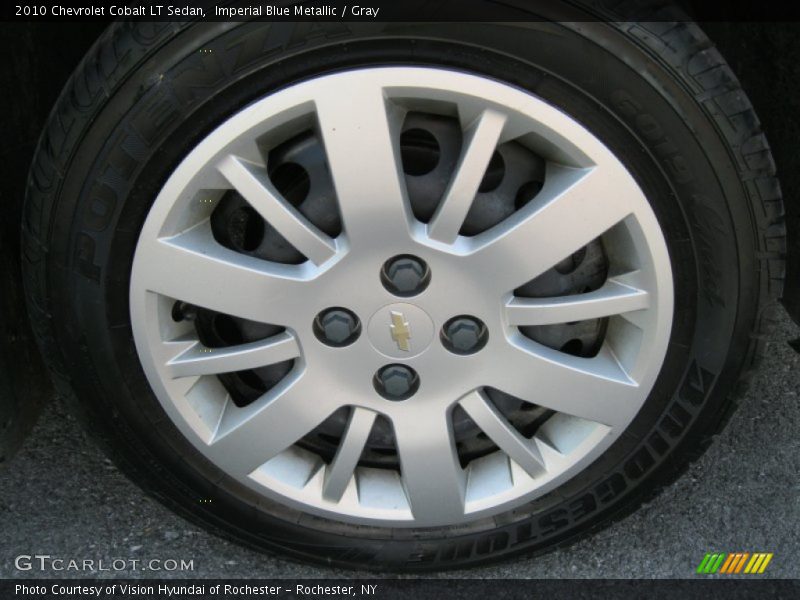 Imperial Blue Metallic / Gray 2010 Chevrolet Cobalt LT Sedan