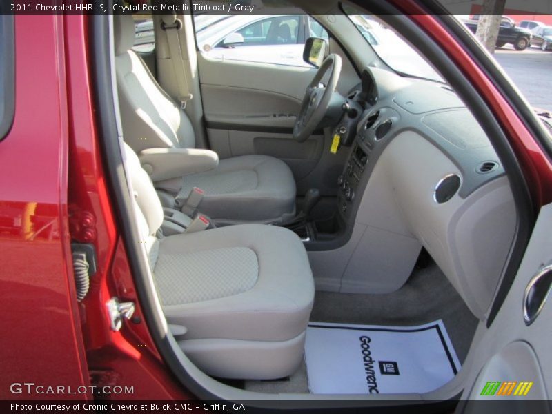 Crystal Red Metallic Tintcoat / Gray 2011 Chevrolet HHR LS