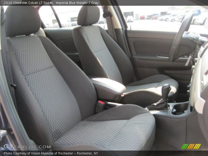 Imperial Blue Metallic / Gray 2010 Chevrolet Cobalt LT Sedan