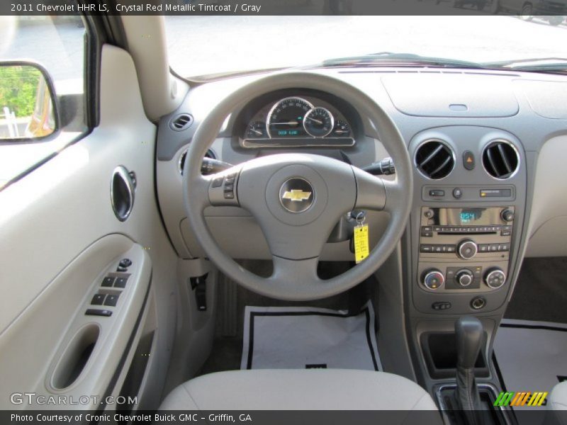 Crystal Red Metallic Tintcoat / Gray 2011 Chevrolet HHR LS