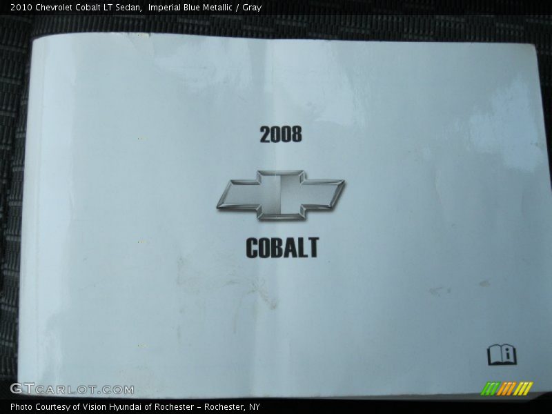 Imperial Blue Metallic / Gray 2010 Chevrolet Cobalt LT Sedan