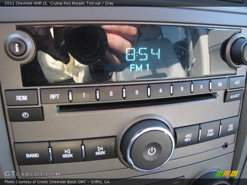Crystal Red Metallic Tintcoat / Gray 2011 Chevrolet HHR LS