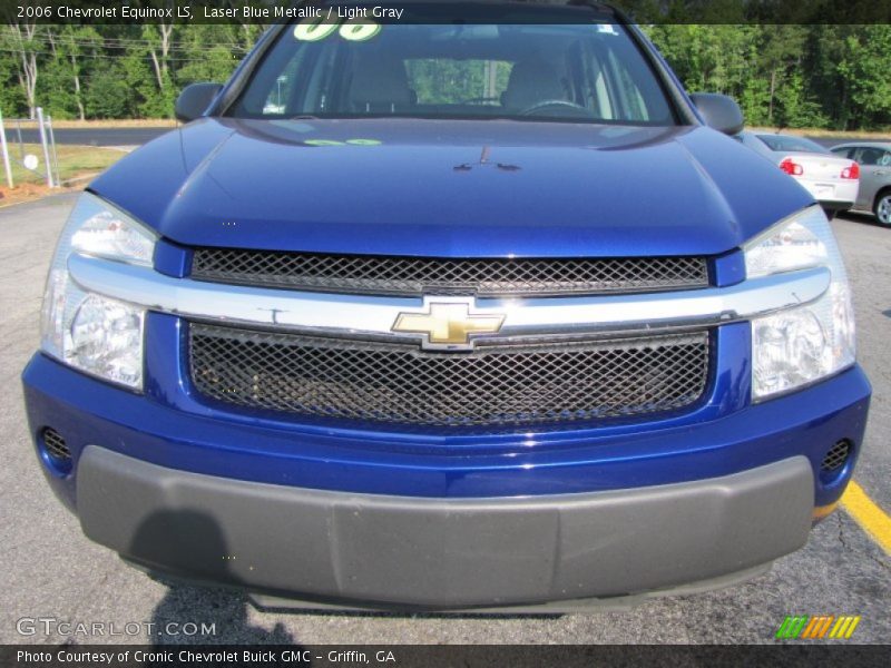Laser Blue Metallic / Light Gray 2006 Chevrolet Equinox LS