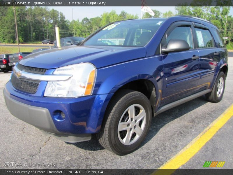Laser Blue Metallic / Light Gray 2006 Chevrolet Equinox LS