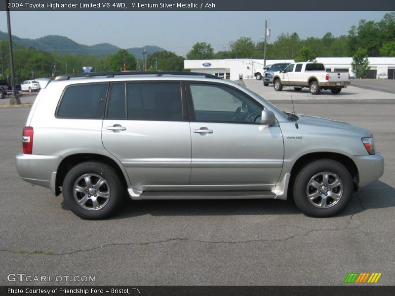 Millenium Silver Metallic / Ash 2004 Toyota Highlander Limited V6 4WD
