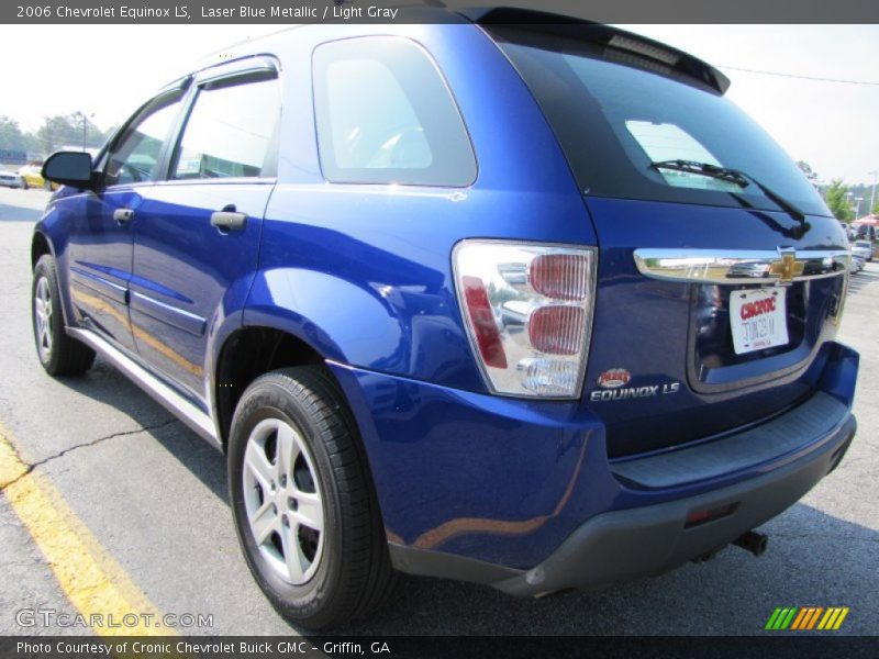 Laser Blue Metallic / Light Gray 2006 Chevrolet Equinox LS