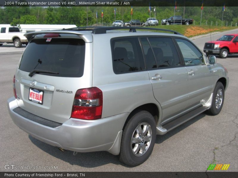 Millenium Silver Metallic / Ash 2004 Toyota Highlander Limited V6 4WD