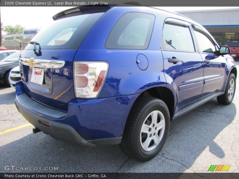 Laser Blue Metallic / Light Gray 2006 Chevrolet Equinox LS