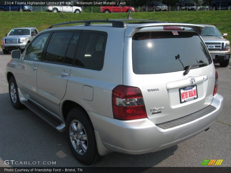 Millenium Silver Metallic / Ash 2004 Toyota Highlander Limited V6 4WD