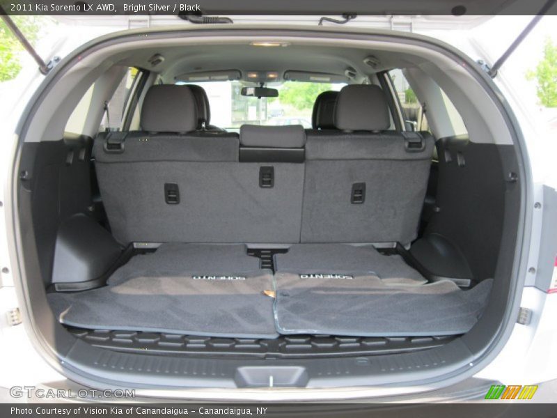 Bright Silver / Black 2011 Kia Sorento LX AWD