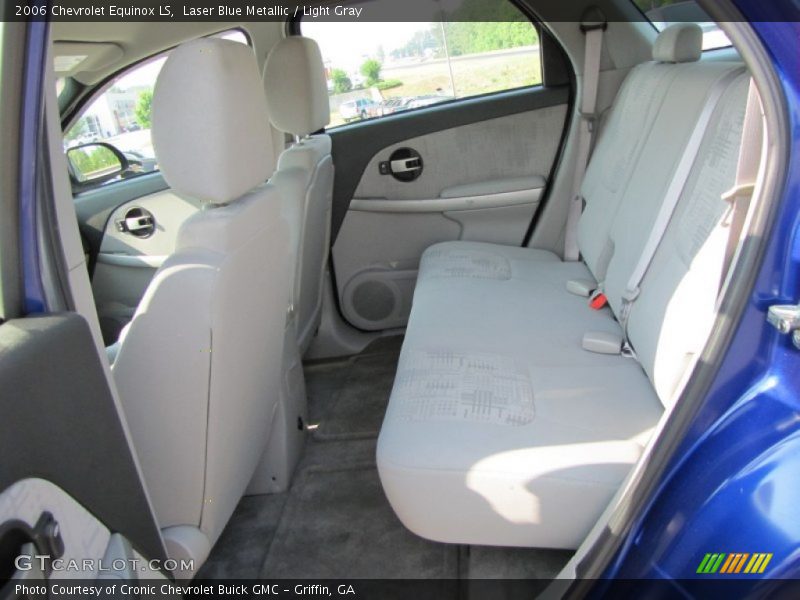 Laser Blue Metallic / Light Gray 2006 Chevrolet Equinox LS