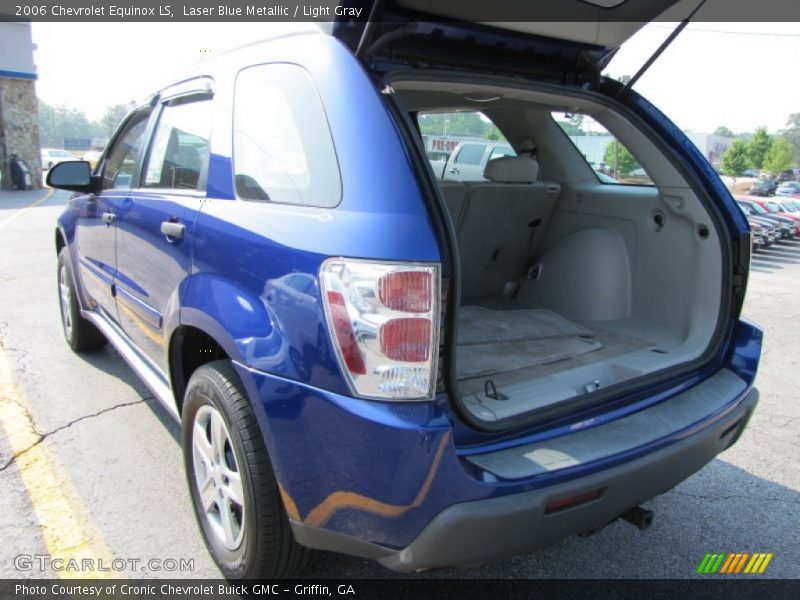 Laser Blue Metallic / Light Gray 2006 Chevrolet Equinox LS