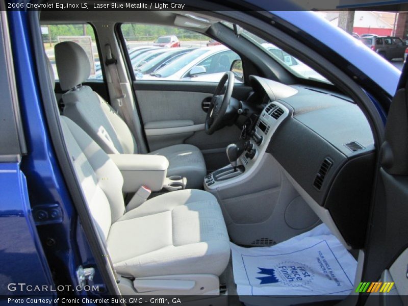 Laser Blue Metallic / Light Gray 2006 Chevrolet Equinox LS