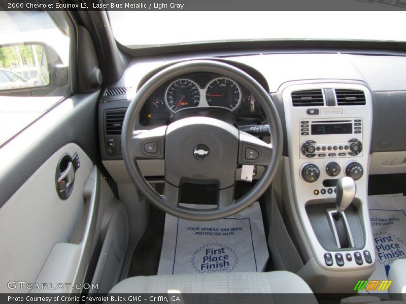 Laser Blue Metallic / Light Gray 2006 Chevrolet Equinox LS