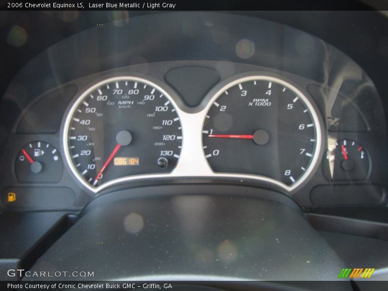 Laser Blue Metallic / Light Gray 2006 Chevrolet Equinox LS
