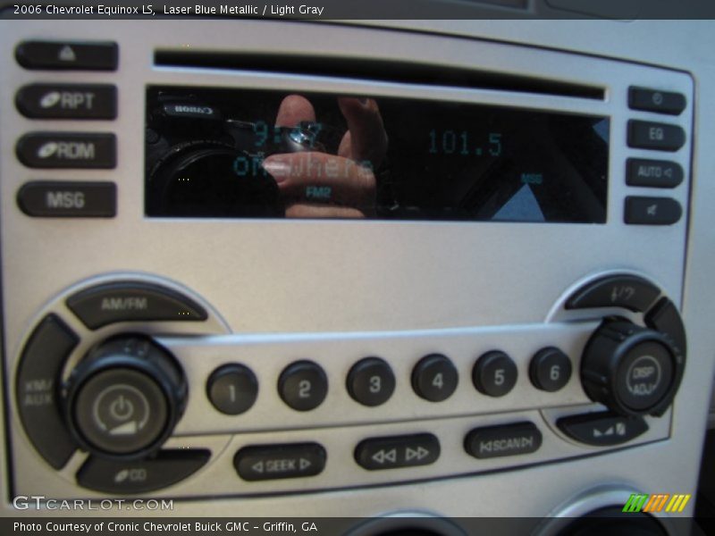 Laser Blue Metallic / Light Gray 2006 Chevrolet Equinox LS