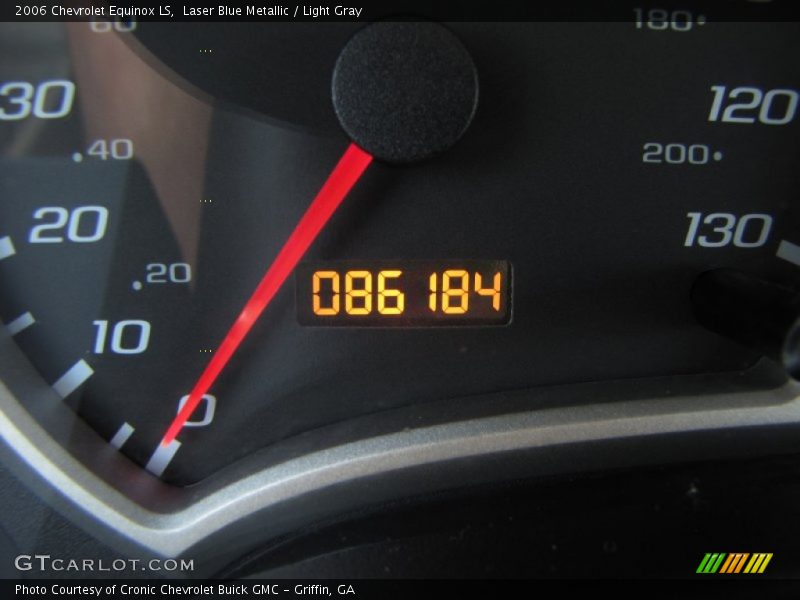 Laser Blue Metallic / Light Gray 2006 Chevrolet Equinox LS