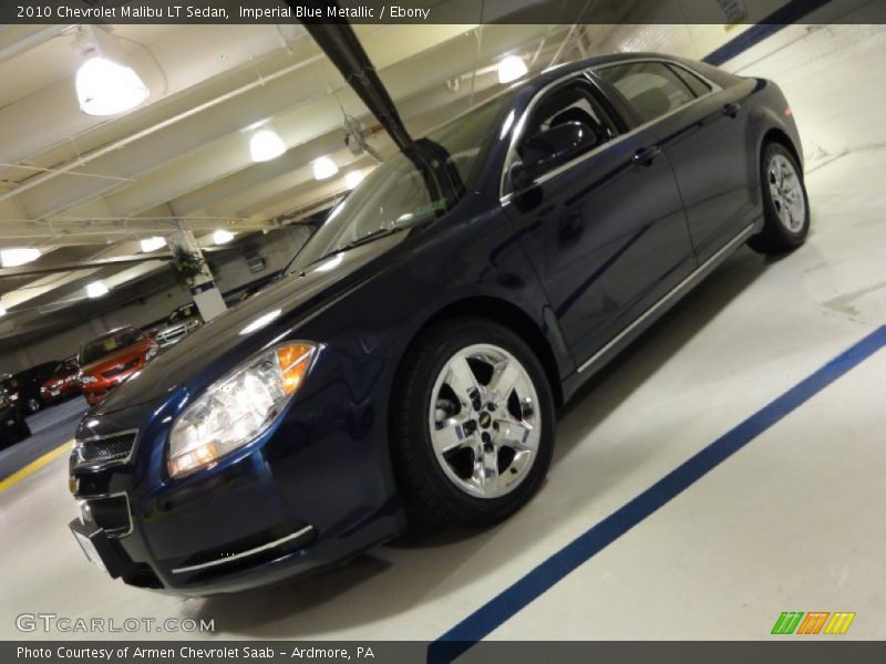 Imperial Blue Metallic / Ebony 2010 Chevrolet Malibu LT Sedan