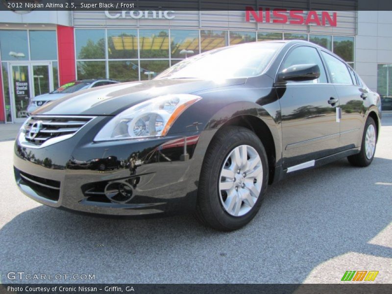 Super Black / Frost 2012 Nissan Altima 2.5