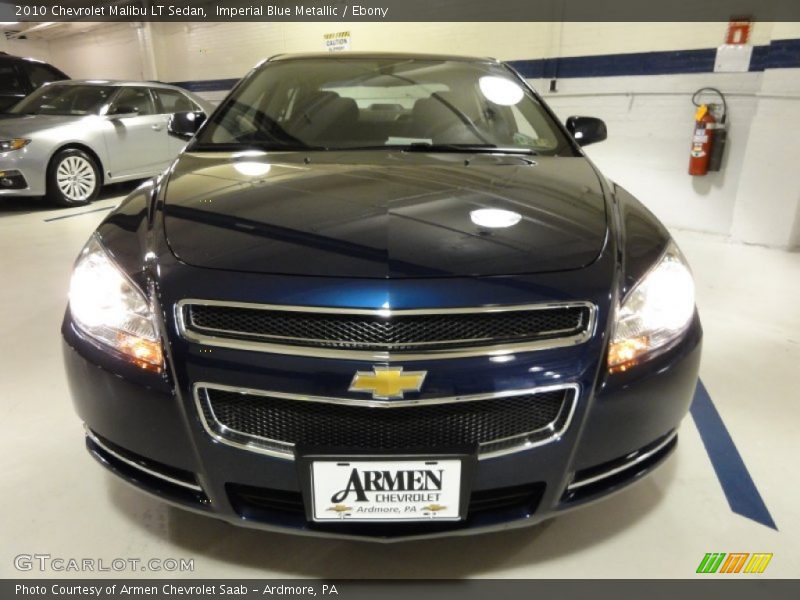Imperial Blue Metallic / Ebony 2010 Chevrolet Malibu LT Sedan