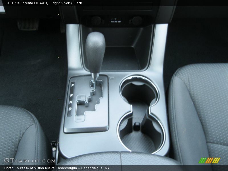 Bright Silver / Black 2011 Kia Sorento LX AWD