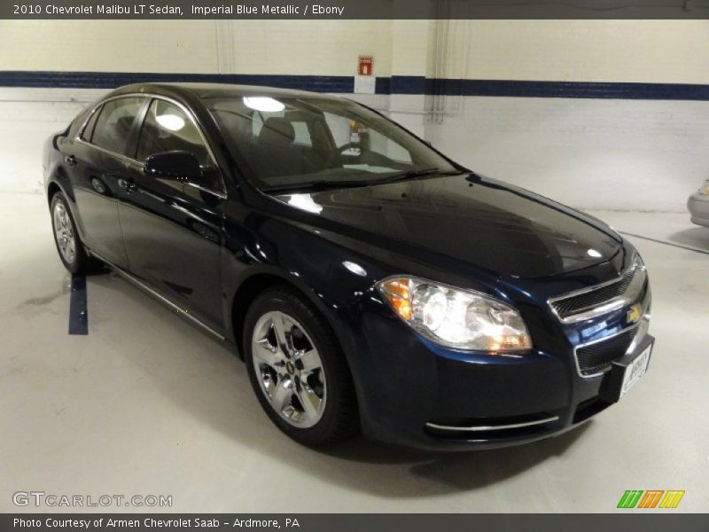 Imperial Blue Metallic / Ebony 2010 Chevrolet Malibu LT Sedan