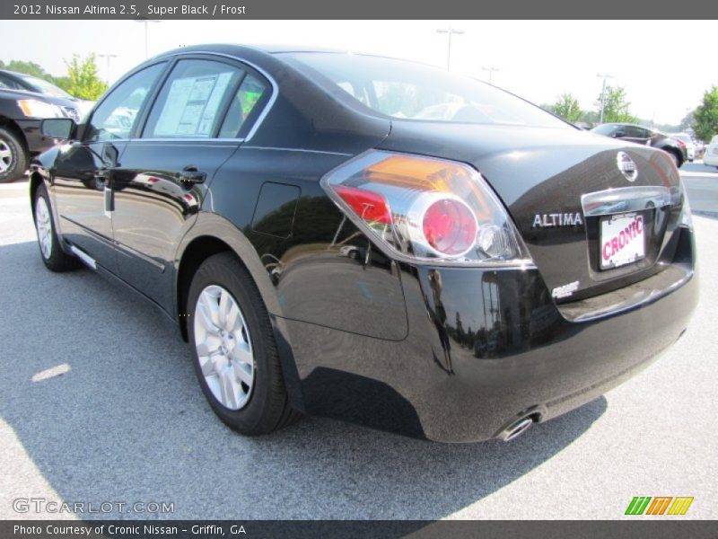 Super Black / Frost 2012 Nissan Altima 2.5
