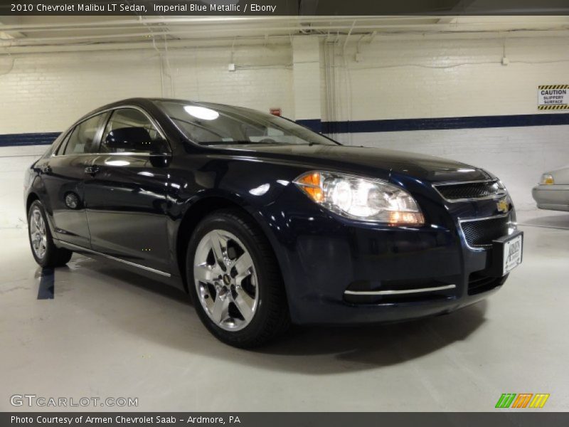 Imperial Blue Metallic / Ebony 2010 Chevrolet Malibu LT Sedan