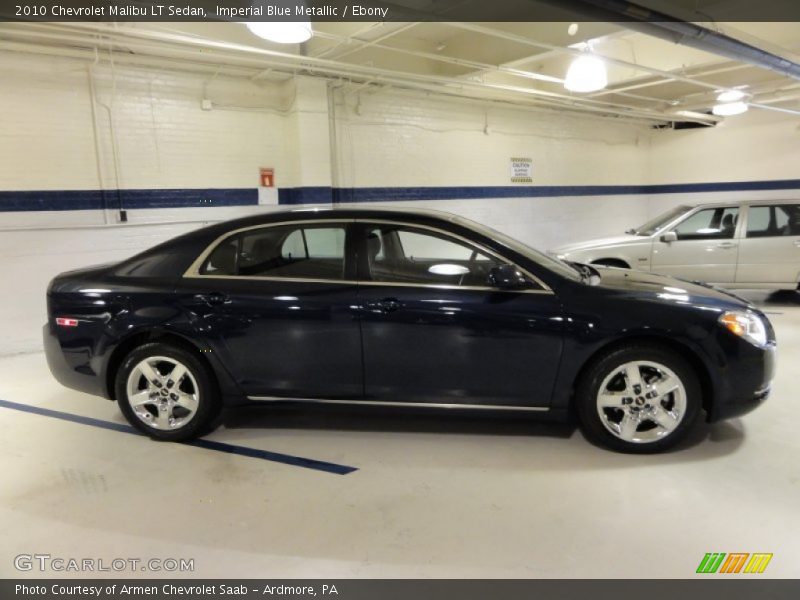 Imperial Blue Metallic / Ebony 2010 Chevrolet Malibu LT Sedan