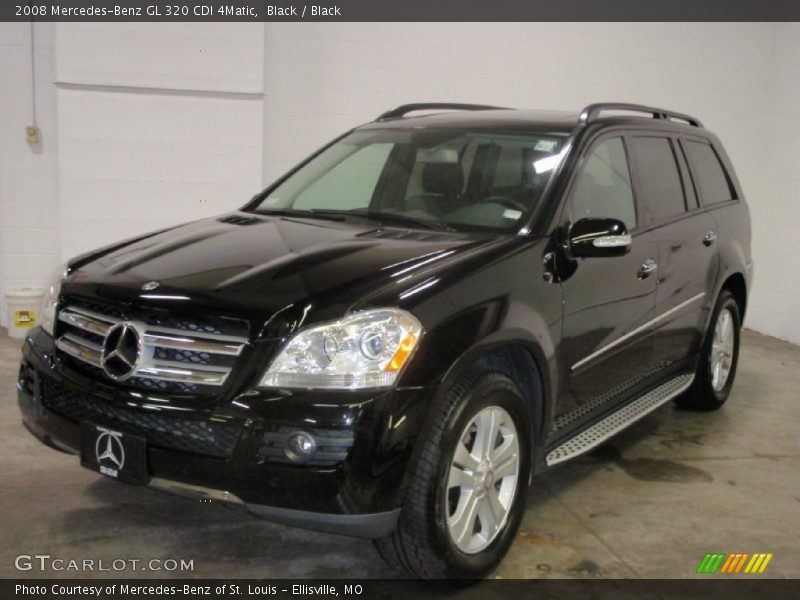 Black / Black 2008 Mercedes-Benz GL 320 CDI 4Matic
