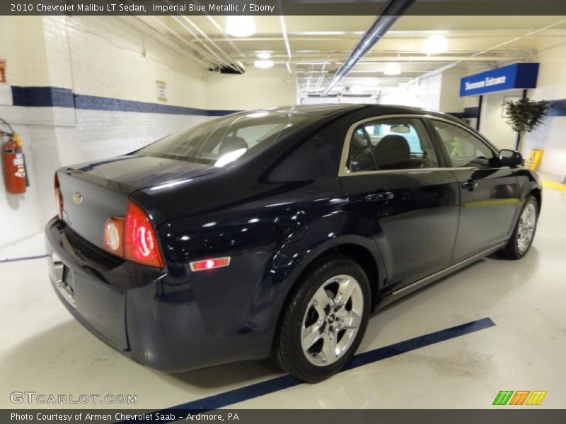 Imperial Blue Metallic / Ebony 2010 Chevrolet Malibu LT Sedan