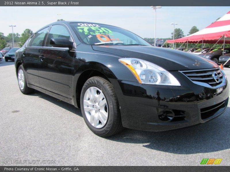 Super Black / Frost 2012 Nissan Altima 2.5