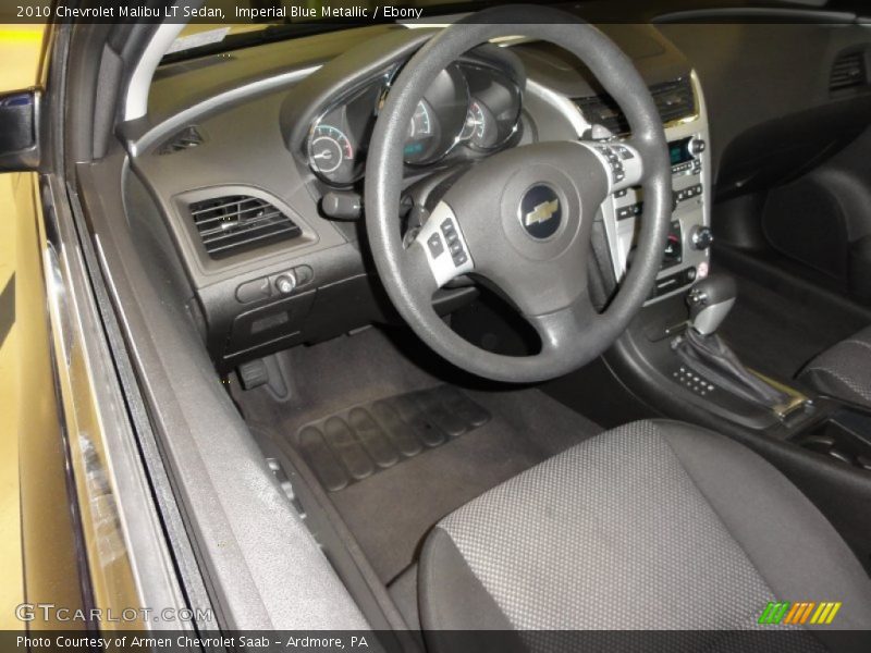 Imperial Blue Metallic / Ebony 2010 Chevrolet Malibu LT Sedan