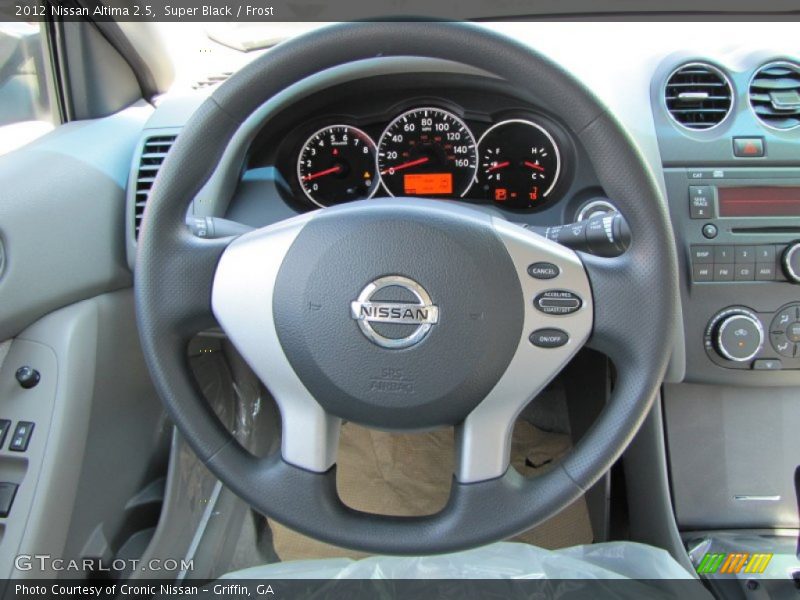  2012 Altima 2.5 Steering Wheel