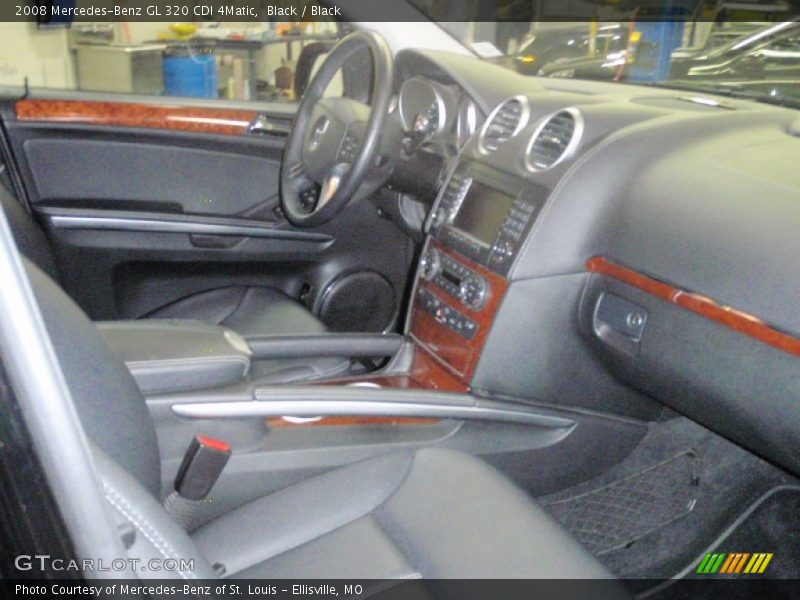 Black / Black 2008 Mercedes-Benz GL 320 CDI 4Matic