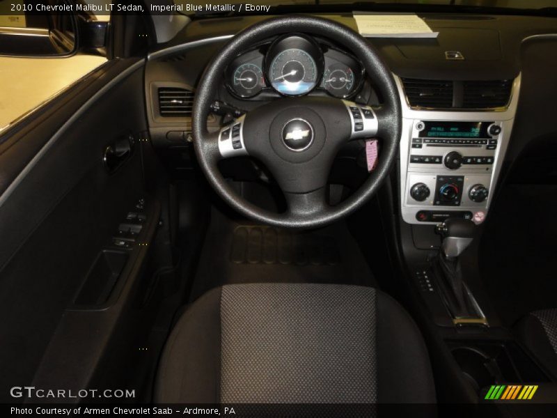 Imperial Blue Metallic / Ebony 2010 Chevrolet Malibu LT Sedan