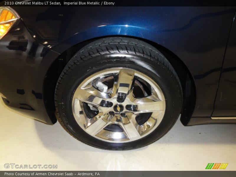 Imperial Blue Metallic / Ebony 2010 Chevrolet Malibu LT Sedan