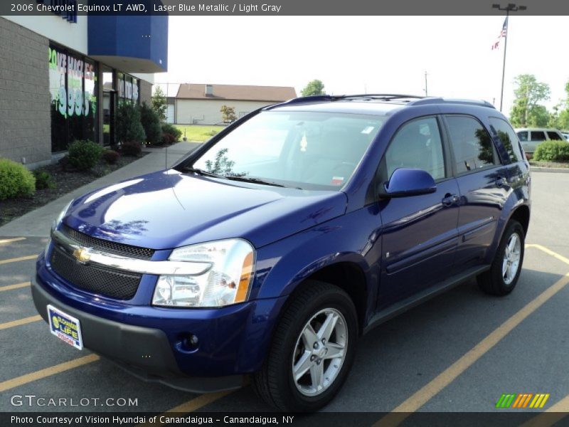 Laser Blue Metallic / Light Gray 2006 Chevrolet Equinox LT AWD