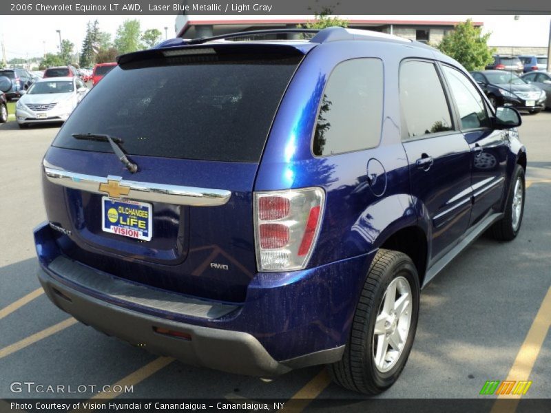Laser Blue Metallic / Light Gray 2006 Chevrolet Equinox LT AWD