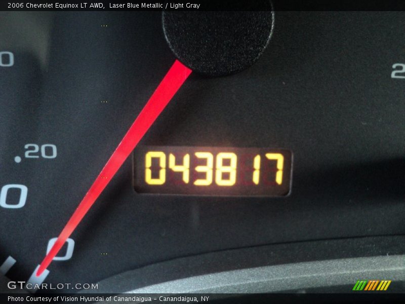 Laser Blue Metallic / Light Gray 2006 Chevrolet Equinox LT AWD